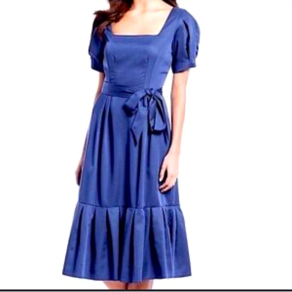 ANTONIO MELANI Dresses & Skirts - Antonio melani navy blue midi dress